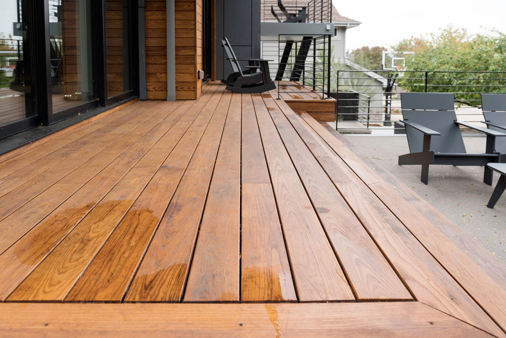 sustainable wood deck in denver