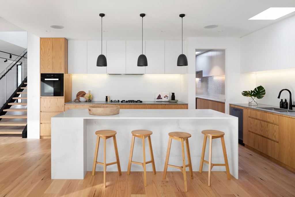 light and modern kitchen design